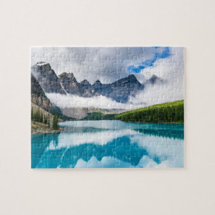Puzzle Lac Moraine Parc national Banff Canada Voyage
