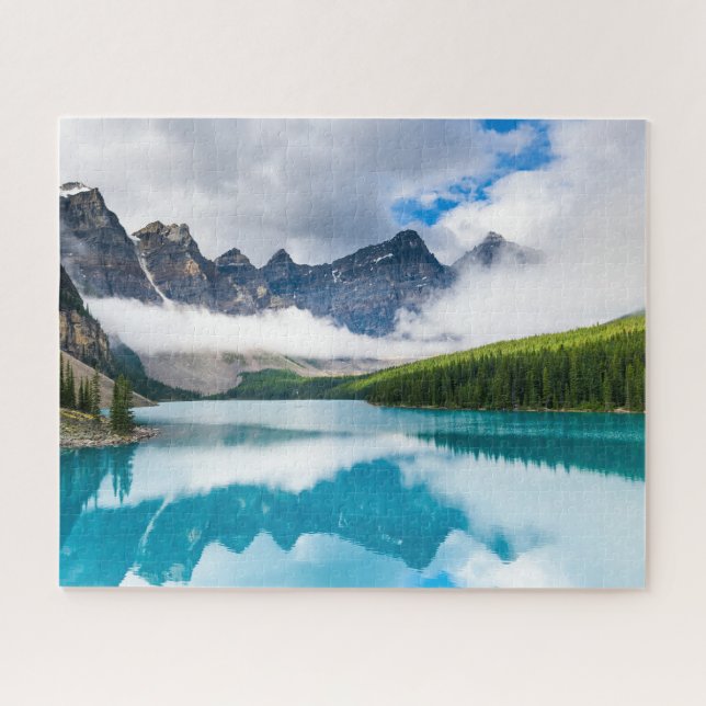 Puzzle Lac Moraine Parc national Banff Canada Voyage (Horizontal)