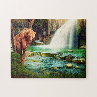 Puzzle Lac Ours