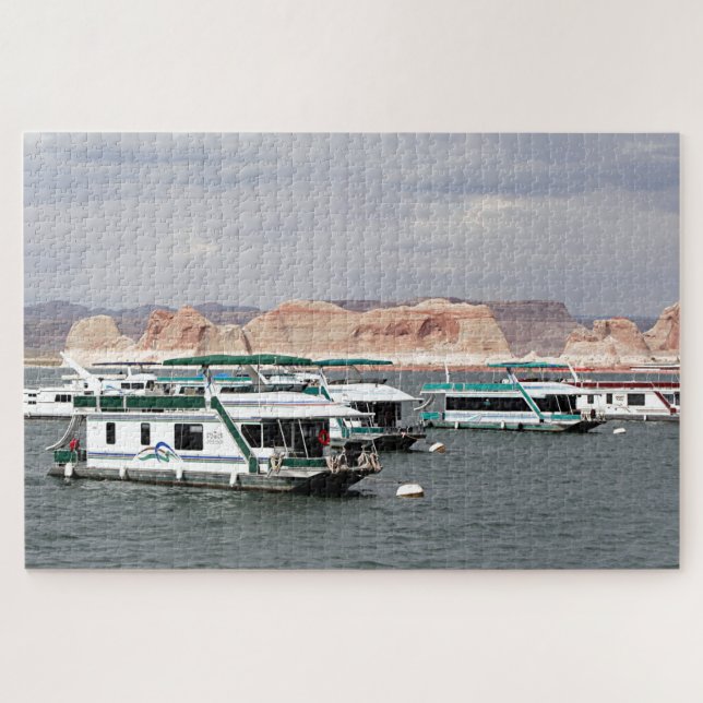 Puzzle Lac Powell Houseboat, Arizona, États-Unis 4 (Horizontal)