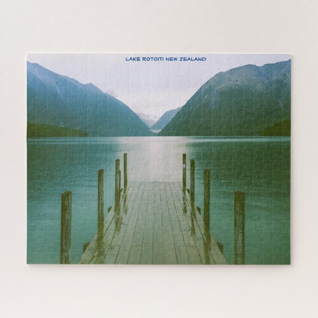 Puzzle Lac Rotoiti Nouvelle-Zélande (Horizontal)
