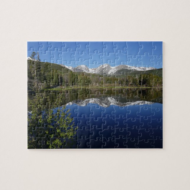 Puzzle Lac Sprague I dans le parc national de Rocky Mount (Horizontal)