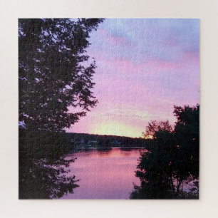 Puzzle Lac Sunrise des Ozarks