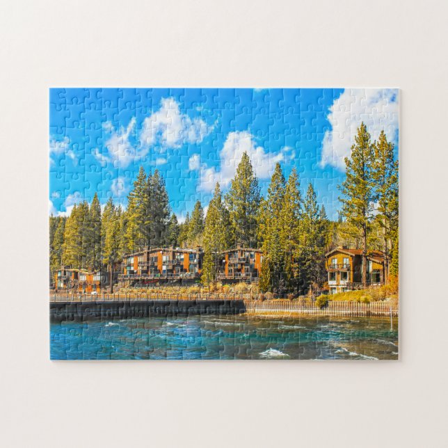 Puzzle Lac Tahoe Nevada. (Horizontal)