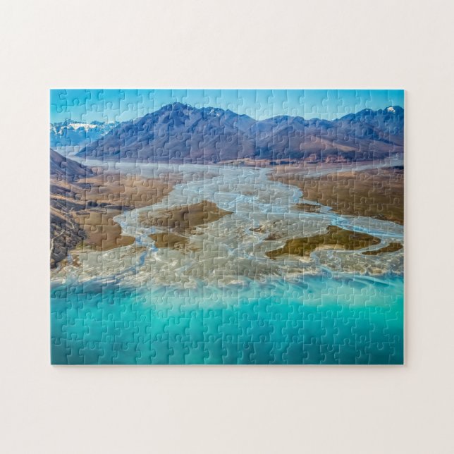 Puzzle Lac Tekapo et Alpes du Sud, Nouvelle-Zélande (Horizontal)