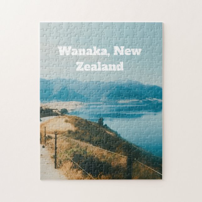 Puzzle Lac Wanaka, Île du Sud, Nouvelle-Zélande (Vertical)