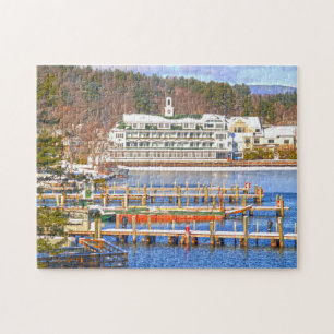 Puzzle Lac Winnipesaukee New Hampshire.