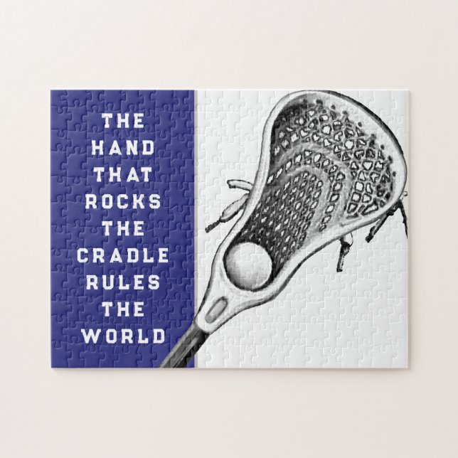 Puzzle Lacrosse Drôle (Horizontal)