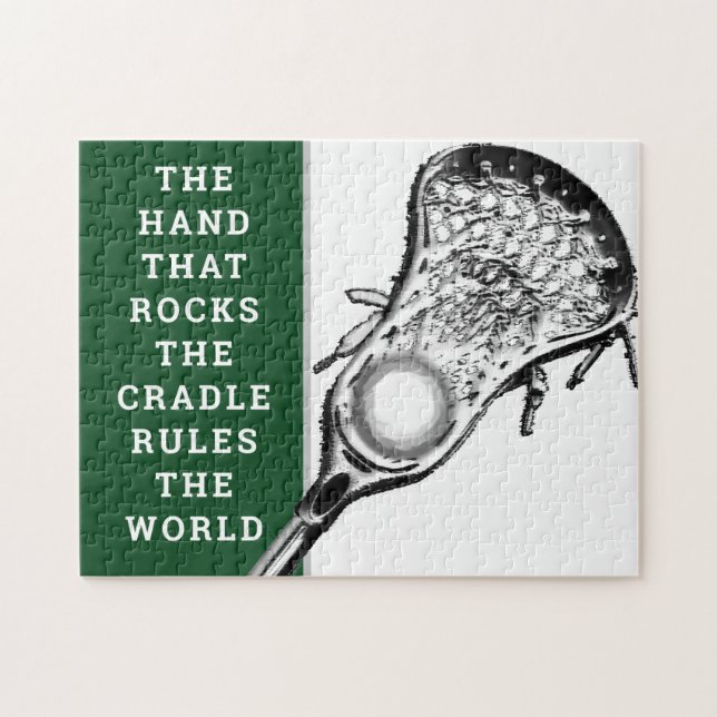 Puzzle Lacrosse Nouveautés Cadeaux (Horizontal)