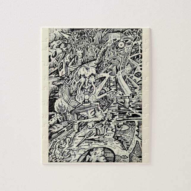 Puzzle L'adepte, ou, un Transfiguration capricieux (Vertical)