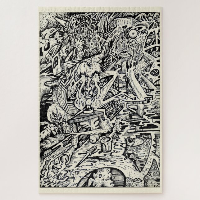 Puzzle L'adepte, ou, un Transfiguration capricieux (Vertical)