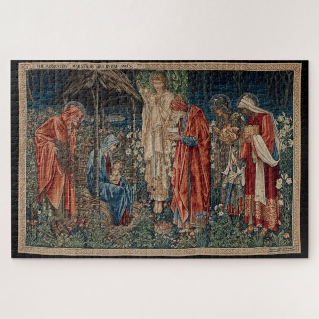 Puzzle L'Adoration des Mages (par Edward Burne-Jones) (Horizontal)