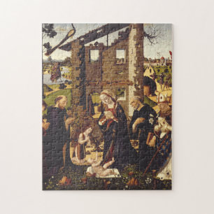 Puzzle L'Adoration par Biagio d'Antonio Art Médiéval