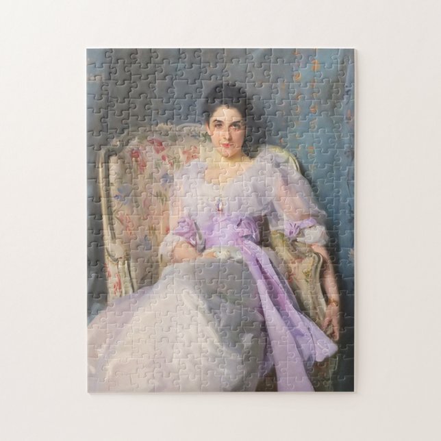 Puzzle Lady Agnew de Lochnaw Peinture John Singer Sargent (Vertical)