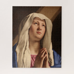 Puzzle Lady Madonna Praying (Vierge Marie) (Art chrétien)