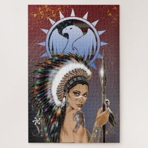 Puzzle Lady Sioux