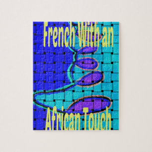 Puzzle L'Afrique avec une touche française