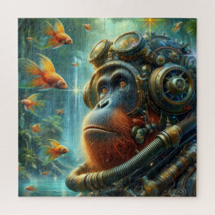 PUZZLE L'ÂGE DE L'ACIER-ORANGUTAN
