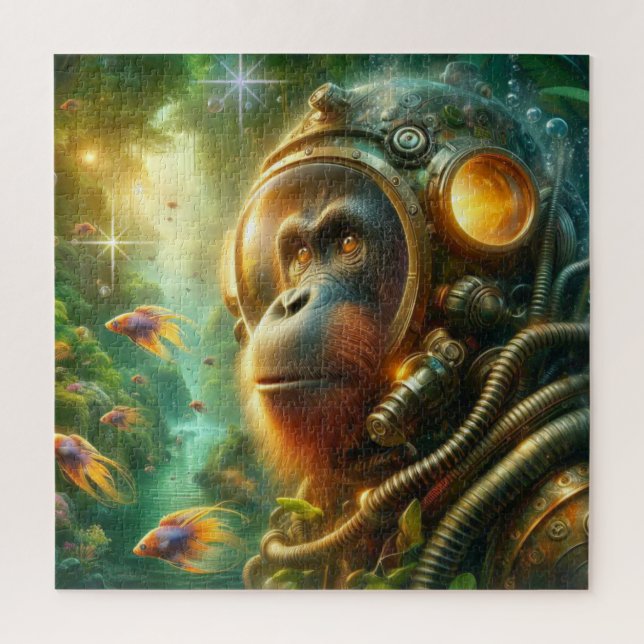PUZZLE L'ÂGE DE L'ACIER-ORANGUTAN 3 (Vertical)