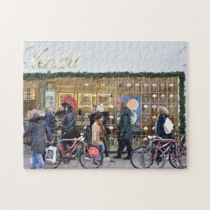 Puzzle L'agitation de Noël, Kings Road, Chelsea