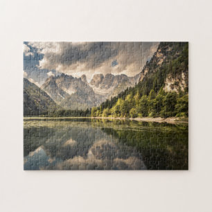 Puzzle Lago Di Landro Dürrensee, Italie