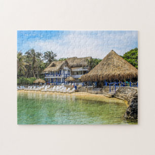 Puzzle Lagune Beach Sun Island Inde.