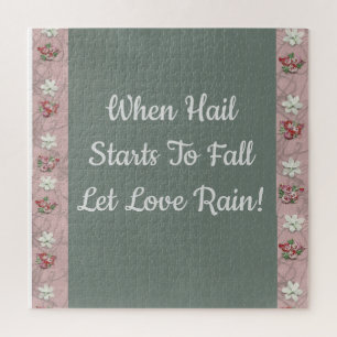 Puzzle Laisse Love Rain !