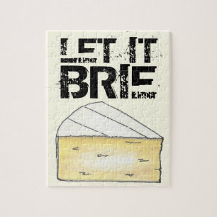 Puzzle Laisser Brie (Be) Creamy Fromage Français Foodie