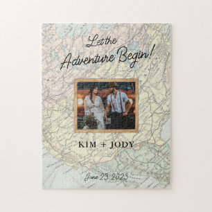 Puzzle Laisser l'aventure commencer photo Mariage