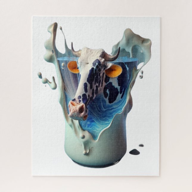 Puzzle Lait de vache (Vertical)