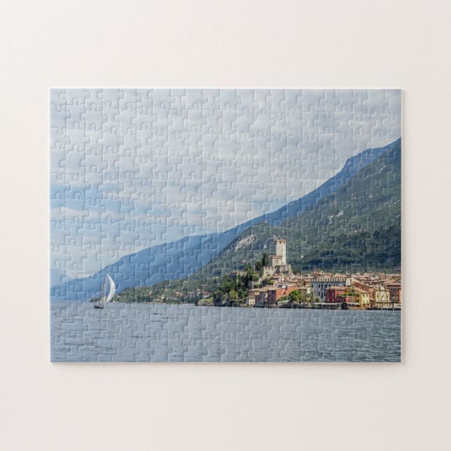 Puzzle Lake Garda Malcesine (Horizontal)