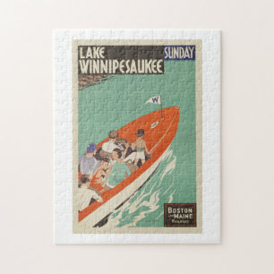 Puzzle Lake Winnipesaukee New Hampshire Travel