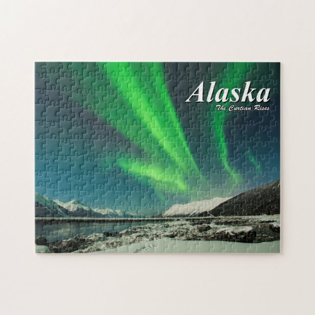 Puzzle L'Alaska les hausses de rideau (Horizontal)