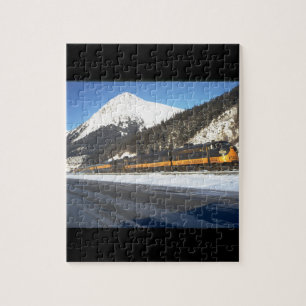 Puzzle L'Alaska rr F-7 #1502, avec des train_Trains
