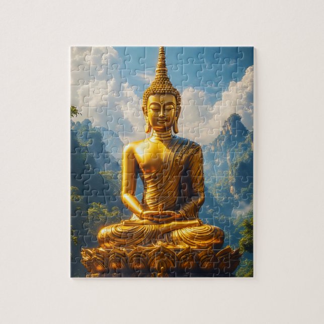 Puzzle L'Âme Dorée du Siam (Vertical)