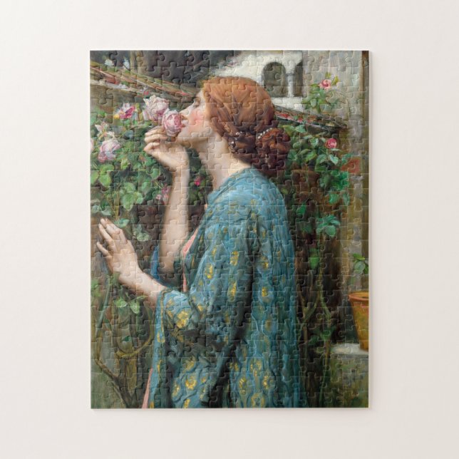 Puzzle L'âme du Rose | John William Waterhouse (Vertical)