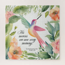 Lamentations 3:22-23 Colibri Chrétien