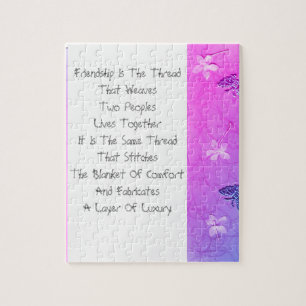 Puzzle L'Amitié Est Le Fil