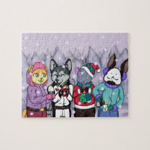 Puzzle L'amitié réchauffe le coeur