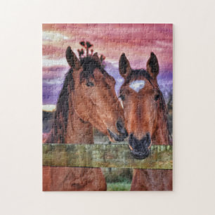Puzzle L'amour du cheval