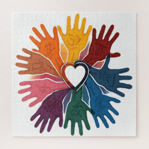 Puzzle L'amour entre humains