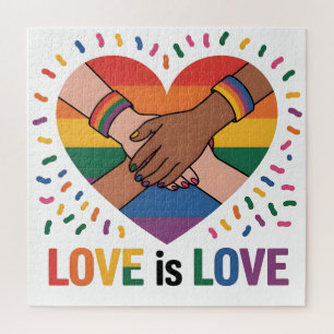 Puzzle L'amour est amour
