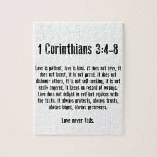 Puzzle L'amour est patient