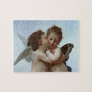 Puzzle L'Amour et Psyche de Bouguereau, enfants (Cupid)