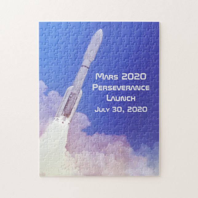 Puzzle Lancement de la persévérance Mars 2020 (Vertical)