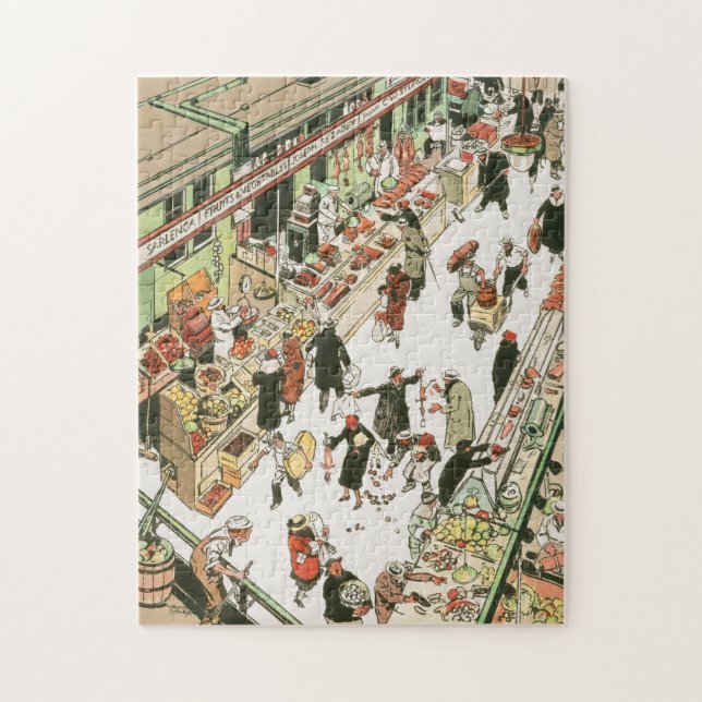 Puzzle L'ancien marché de Washington à Tribeca New York d (Vertical)