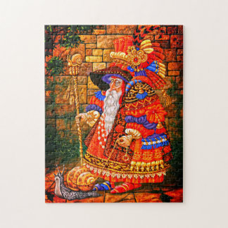 Puzzle L'Ancien sorcier Marcher Son Escargot