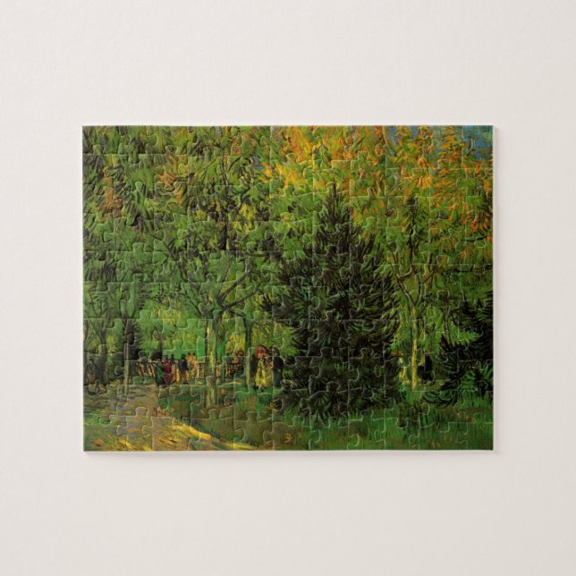 Puzzle Lane in Public Garden, Arles par Vincent van Gogh (Horizontal)