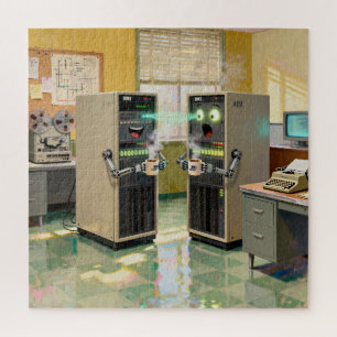 Puzzle « Langage Machine » - Technologie humoristique