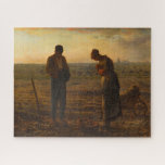 Puzzle L'Angelus de Jean-François Millet<br><div class="desc">Jean-François Millet - The Angelus,  1857-1859. Jean-François Millet était un artiste français et l'un des fondateurs de l'école Barbizon en France rurale.</div>